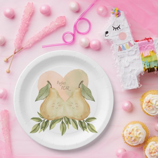 Perfektes, halbes Rundpapier Pappteller (Party)