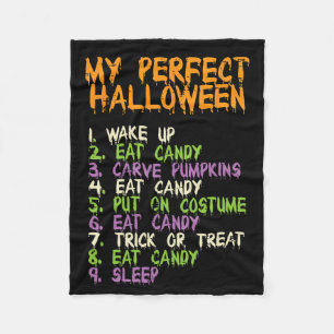 Perfektes Halloween Essen Candy Costume Boys Girls Fleecedecke