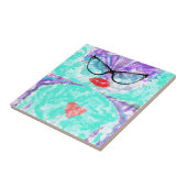 Perfektes Herz Fliese (Seite)