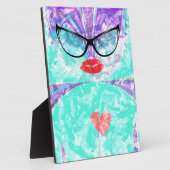 Perfektes Herz Fotoplatte (Seite)