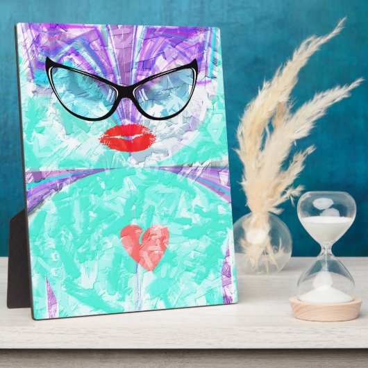 Perfektes Herz Fotoplatte (Seite)