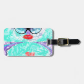 Perfektes Herz Gepäckanhänger (Vorderseite horizontal)