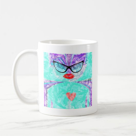 Perfektes Herz Kaffeetasse (Links)