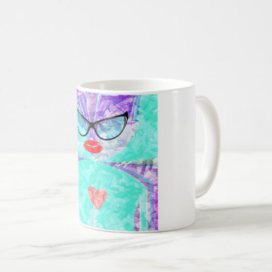 Perfektes Herz Kaffeetasse (VorderseiteRechts)
