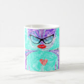 Perfektes Herz Kaffeetasse (Mittel)