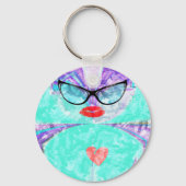 Perfektes Herz Schlüsselanhänger (Vorderseite)