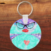 Perfektes Herz Schlüsselanhänger (Vorderseite)