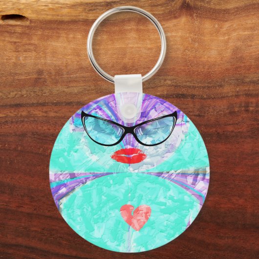 Perfektes Herz Schlüsselanhänger (Vorderseite)