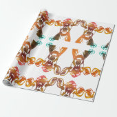 Perfektes Lady Cow Art Wrapping Paper Geschenkpapier (Ungerollt)