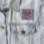 Perfektes Lebensmittel Lustiger Knopf Abzeichen Pi Button (Beispiel)
