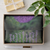 Perfektes Lila Angebot der Allium Blume Motivieren Seidenpapier (Geschenk)