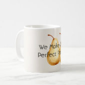 Perfektes Paar Birnen Kaffeetasse (Vorderseite Links)