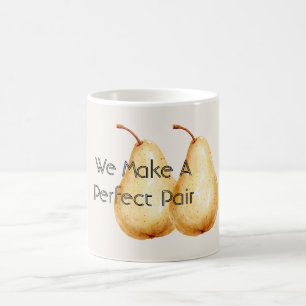 Perfektes Paar Birnen Kaffeetasse