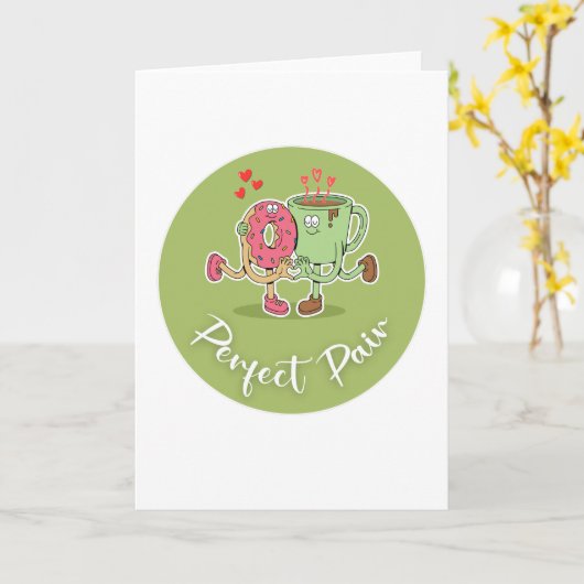 Perfektes Paar Karte (Gelbe Blume)