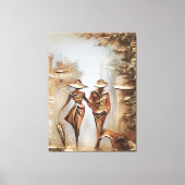 Perfektes Paar Leinwanddruck (Vorderseite)