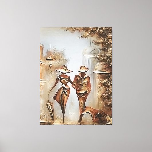 Perfektes Paar Leinwanddruck (Vorderseite)