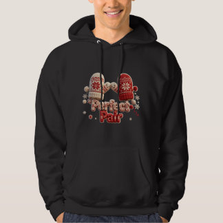 Perfektes Paar Mützen Hoodie