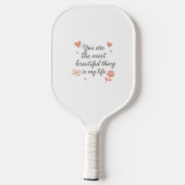 Perfektes Paddelgeschenk für Pickleball - Benutzer Schläger (Rückseite)