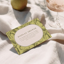 Perfektes Pair Vintag Pear Brautparty