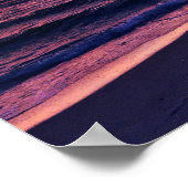 Perfektes Paradise Beach Sunset Poster (Ecke)