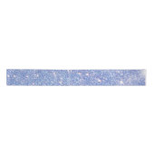 Perfektes Paradise Sky Blue Sparkle Glitzer Satinband (Vorderseite)