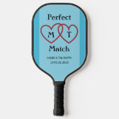 Perfektes Passwort für Monogram Blue Pickleball Pa Schläger (Rückseite)
