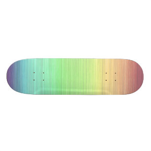 Perfektes Pastellregenbogen-Brett Skateboard