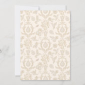 Perfektes Pear-Brautparty | Gold Danke-Karte Dankeskarte (Rückseite)