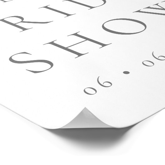 Perfektes Pear Brautparty Willkommen Poster (Ecke)