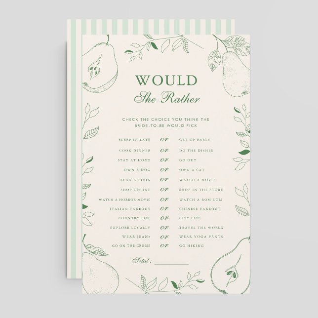 Perfektes Pear Brautparty würde sie eher spielen (Von Creator hochgeladen)