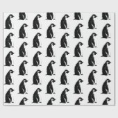 Perfektes Pinguin-Packpapier Geschenkpapier (Flach)
