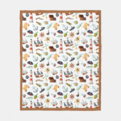 Perfektes Pirate Pattern Fleece Blanket (Vorderseite)