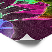Perfektes Poster Abstrakte Artwork (Ecke)