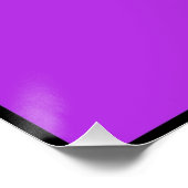 perfektes Postervert Poster (Ecke)