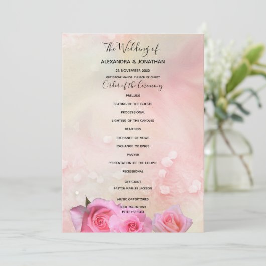 Perfektes Rosenverheiratungsprogramm Programm (Stehend Vorderseite)