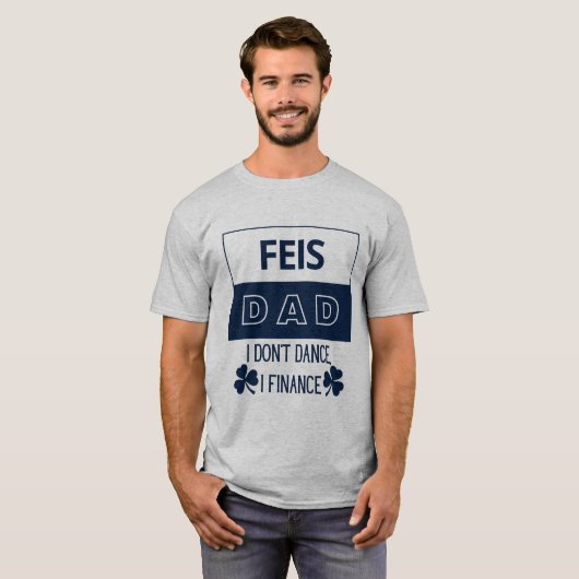 Perfektes Shirt für den unterstützenden Irish Danc (Vorne ganz)