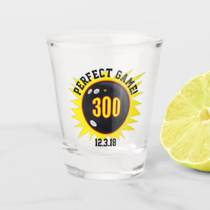 Perfektes Spiel, Schwarz & Gelb Schnapsglas
