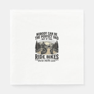 Perfektes Vater Fahrrad Fahrräder Vintage Biker-Sh Serviette