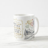 Perfektes Vatertags-Kaffeegeschenk Kaffeetasse (VorderseiteRechts)
