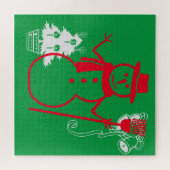 Perfektes Weihnachtsgeschenk Puzzle (Horizontal)