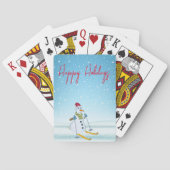 Perfektes Weihnachtsgetränk Spielkarten (Rückseite)