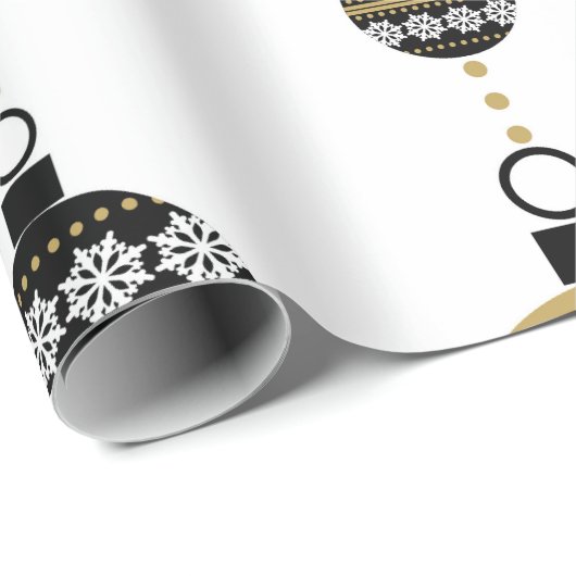 perfektes Winterverpackungspapier Geschenkpapier (Rolleneckpunkt)