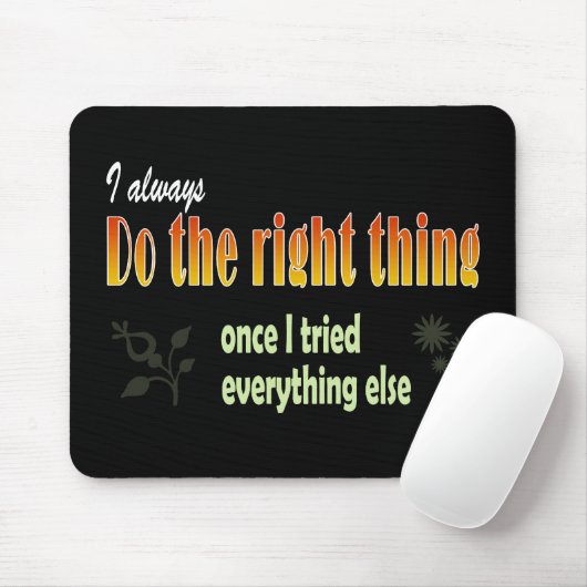 Perfektes Ziel Mousepad (Mit Mouse)