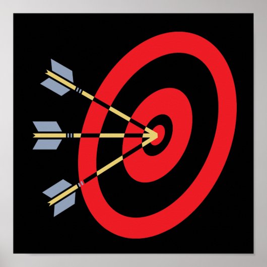 Perfektes Ziel Poster (Vorne)