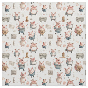 Perfektion bei Schweinen: Whimsy Pig Stoff