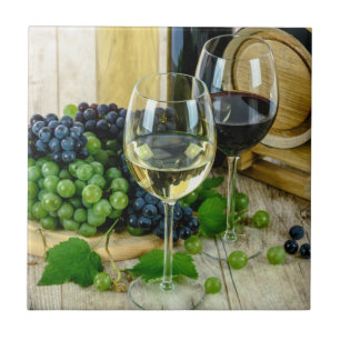 Perfektion, guter Wein, Fliese