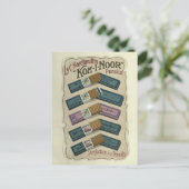 Perfektion in Stiften Koh-I-Noor Postkarte (Stehend Vorderseite)