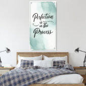 Perfektion ist dabei leinwanddruck (Insitu (Schlafzimmer))