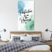 Perfektion ist im Prozess 2 Leinwanddruck (Insitu (Schlafzimmer))