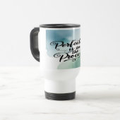 Perfektion ist im Prozess 2 Reisebecher (Vorderseite Links)